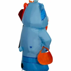 4ft. Airblown® Inflatable Grumpy Bear & Trick-or-Sweet Bear Lighted Décor