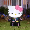 3ft. Airblown® Inflatable Halloween Hello Kitty Neon Skeleton