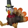 3ft. Airblown® Inflatable Thanksgiving Pilgrim Turkey