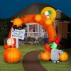 9.5ft. Airblown® Peanuts® Inflatable Great Pumpkin Halloween Archway Yard Décor