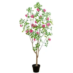 5ft. Artificial Dogwood Tree with Real Touch Leaves