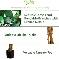 6ft. Artificial Ficus Tree