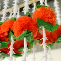 5.4Ft Artificial Flowers Marigold(Dark Orange)10.47 x 6.02 x 2.83 inches