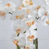 3ft. Artificial Large Orchid Arrangement in Handmade Mexican Talavera Ceramic Planter