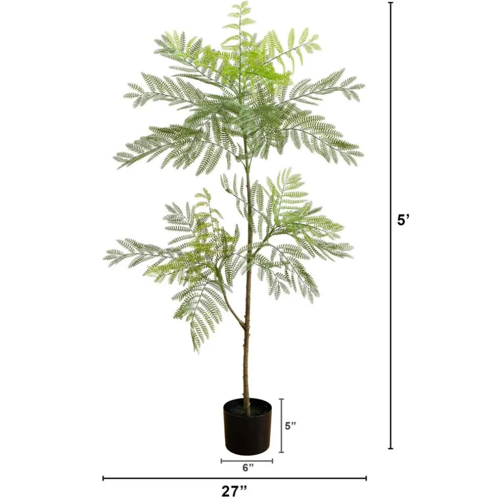 5ft. Artificial Minimalist Jacaranda Tree