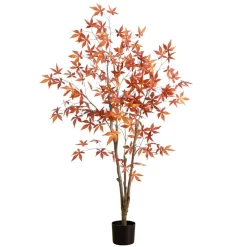 5ft. Autumn Japanese Maple Artificial Fall Tree