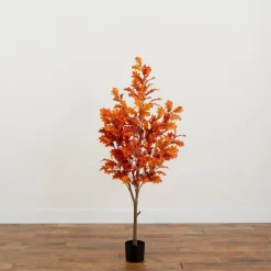 5ft. Autumn Oak Artificial Fall Tree