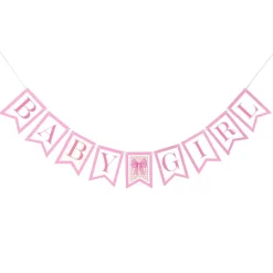 9ft. Baby Girl Banner by Celebrate It™