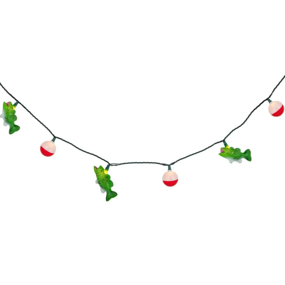 6ft. Bass & Bobber Patio String Lights