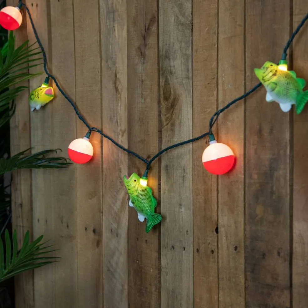 6ft. Bass & Bobber Patio String Lights