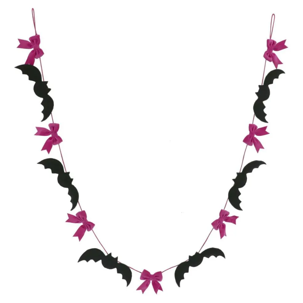 6ft. Bat & Bow Garland by Ashland®