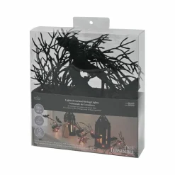 5.6ft. Black Branch & Bats LED Garland String Lights by Ashland®