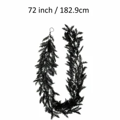 6ft. Black Cypress Garland by Ashland®