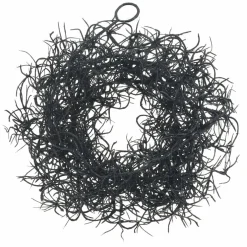 5ft. Black Glitter Spanish Moss Coiled Garland by Ashland®