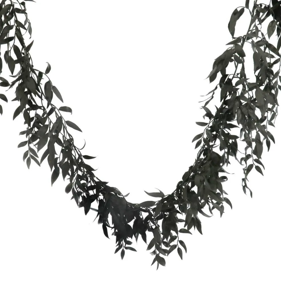 6ft Black Nandina Garland by Ashland®