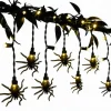 6ft. Black Spider & Light Icicle String Lights by Ashland®