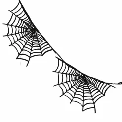 6ft. Black Spiderweb Garland by Ashland®