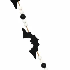 6ft. Black & White Bead & Bat Garland by Ashland®