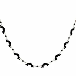 6ft. Black & White Bead & Bat Garland by Ashland®
