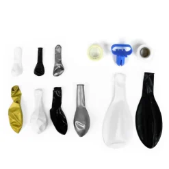 10ft. Black, White, Gray & Gold Balloon Garland by Celebrate It™