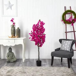 5ft. Bougainvillea Artificial Tree