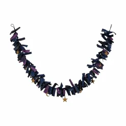 6ft. Celestial Charm & Fabric Garland by Ashland®