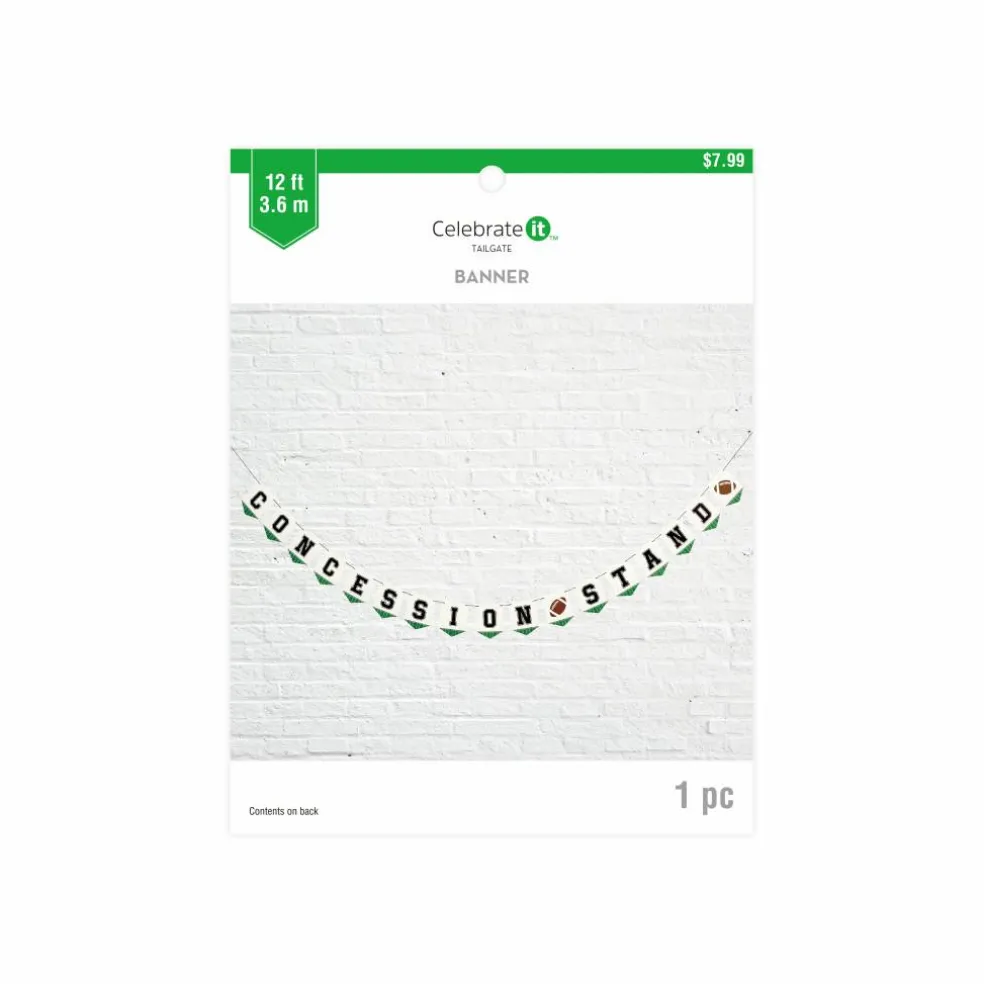 12ft. Concession Stand Paper Banner by Celebrate It™