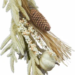 6ft Cream Pumpkin & Pinecone Garland by Ashland®