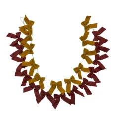 6ft. Double Layer Bow Garland by Ashland®