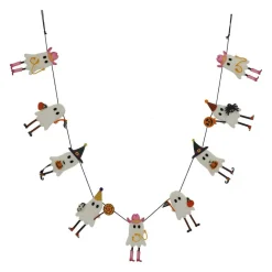 6ft. Fabric Ghost Garland by Ashland®