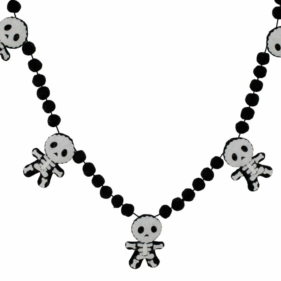 6ft. Felt Skeleton Garland by Ashland®