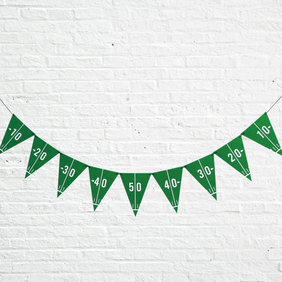 8ft. Football Field Paper Banner by Celebrate It™