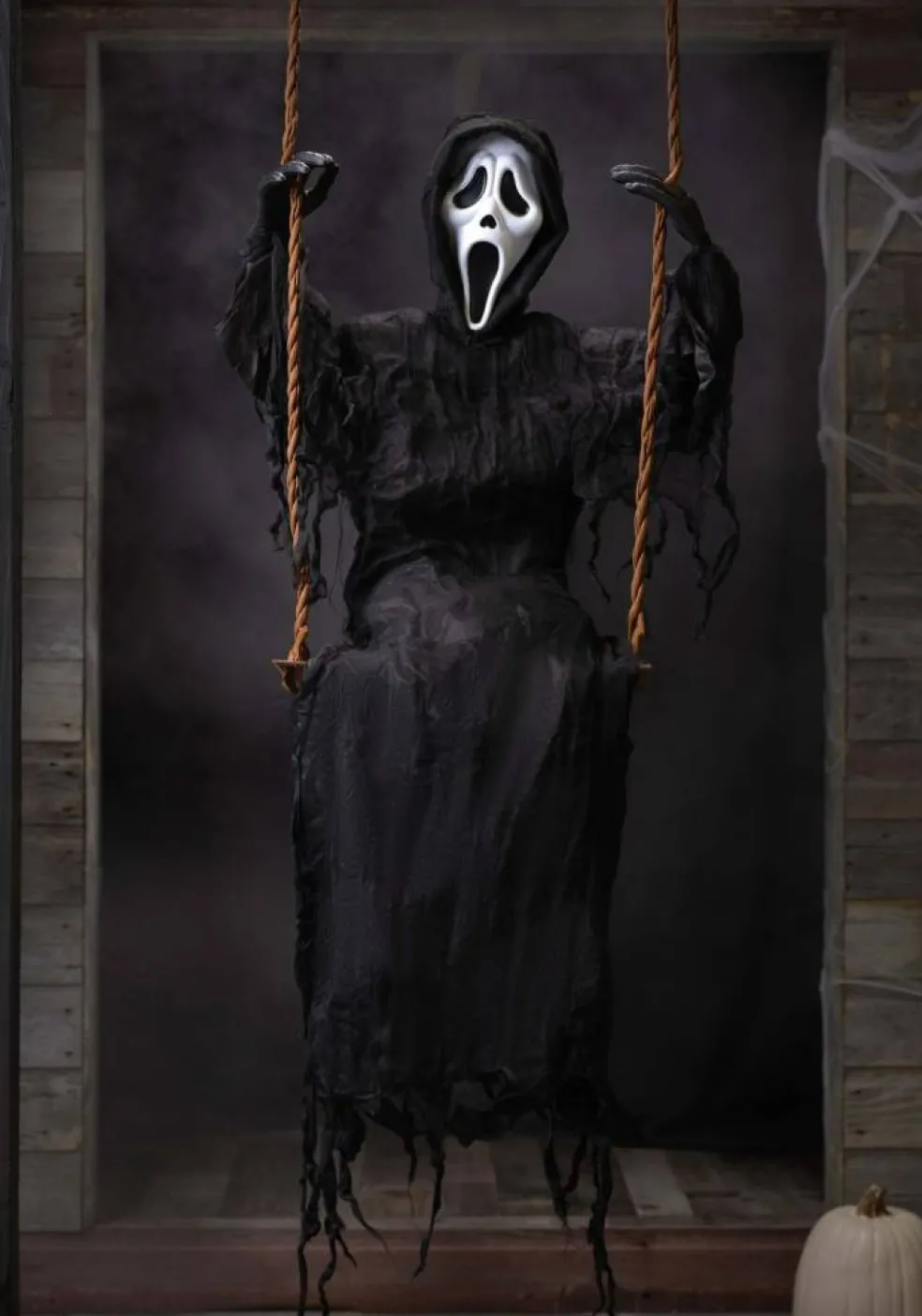 5FT Ghost Face On Swing Decoration