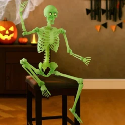 5ft. Glow-in-the-Dark Animated Skeleton by Ashland®