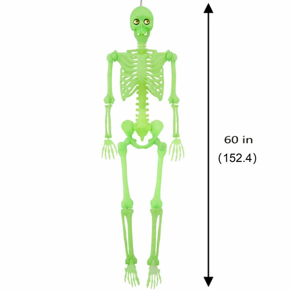 5ft. Glow-in-the-Dark Animated Skeleton by Ashland®