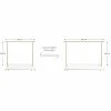 3.5ft. Gold Adjustable Tabletop Arch by Celebrate It™