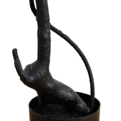 4ft. Halloween Black Maple Artificial Potted Tree