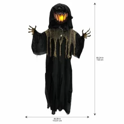 5ft. Hanging Pumpkin Reaper by Ashland®