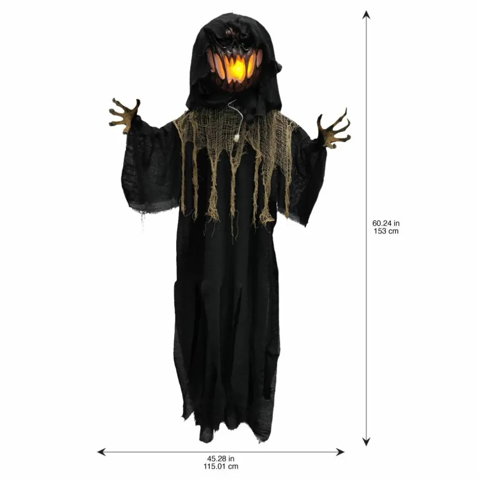 5ft. Hanging Pumpkin Reaper by Ashland®