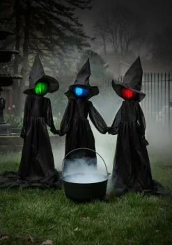 4FT Holding Hands Witches Decoration