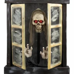 2.5ft. Lighted & Animated Opening Window Halloween Décor