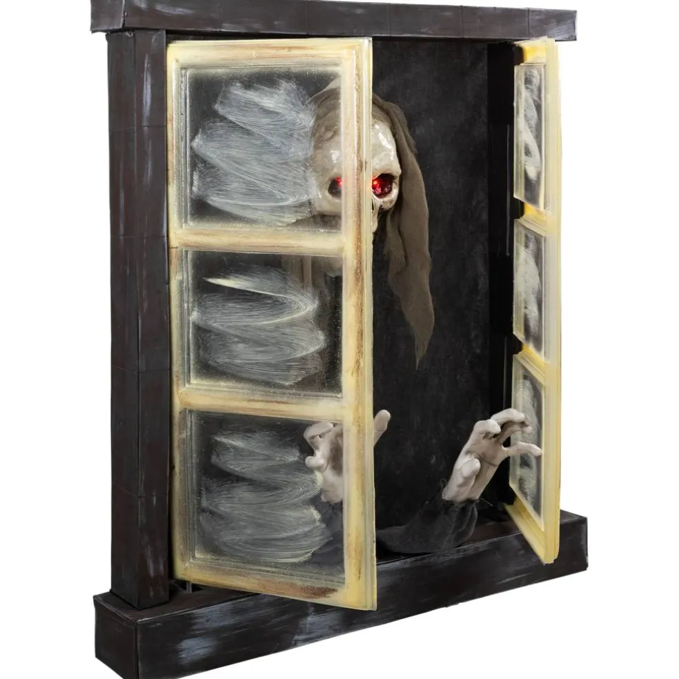 2.5ft. Lighted & Animated Opening Window Halloween Décor