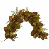 6ft. Magnolia Leaf & Berries Garland