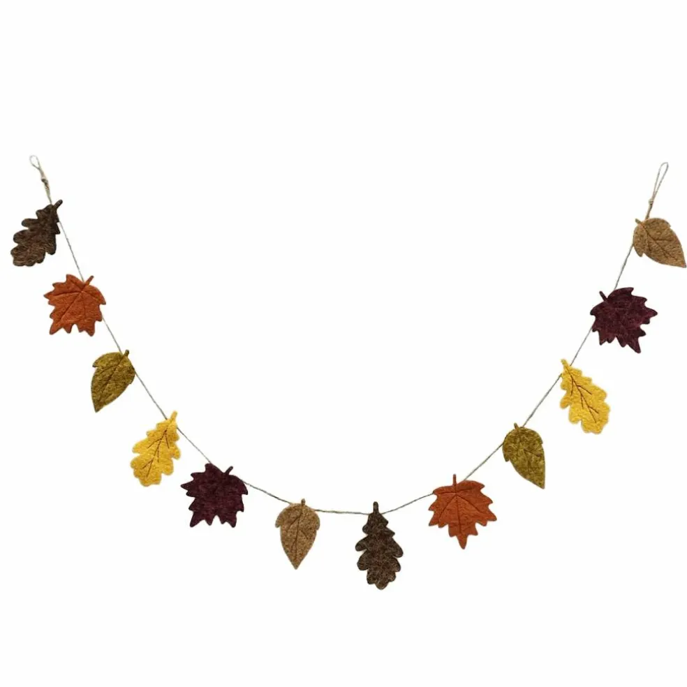 6ft. Maple Leaves Felt Garland by Ashland®