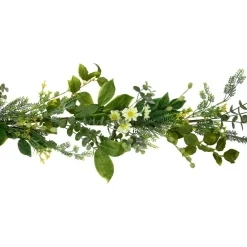 5ft. Mixed Foliage & Daisy Spring Garland