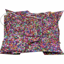 6ft. Multicolor Glitter Happy Birthday Banner by Celebrate It™
