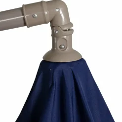 10ft. Offset Outdoor Patio Umbrella with Hand Crank