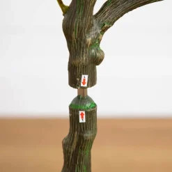 4ft. Orange Autumn Maple Artificial Potted Tree