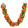 6ft. Orange Hibiscus Garland by Ashland®