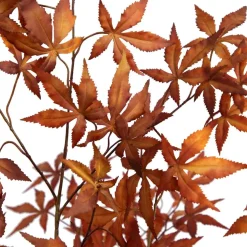 6ft. Orange Japanese Maple Artificial Potted Tree